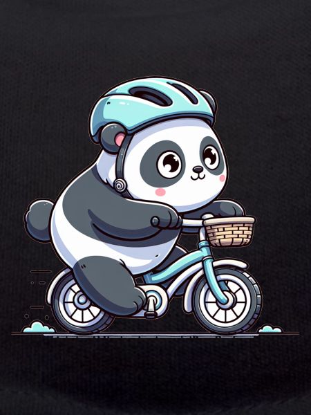 Cute Cyclist Panda