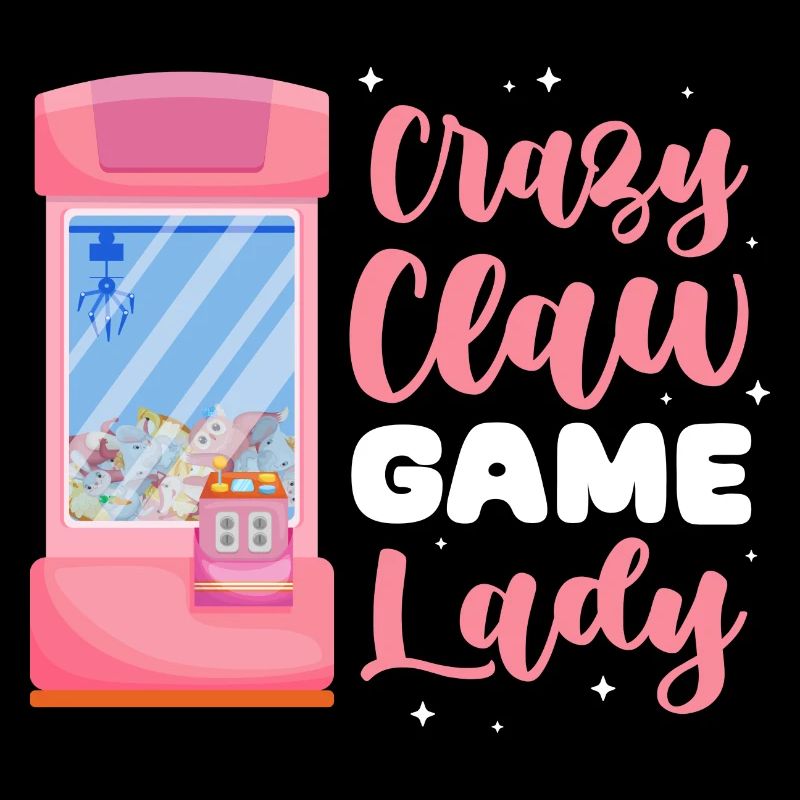 crazy claw game lady Design for a enthusiast of