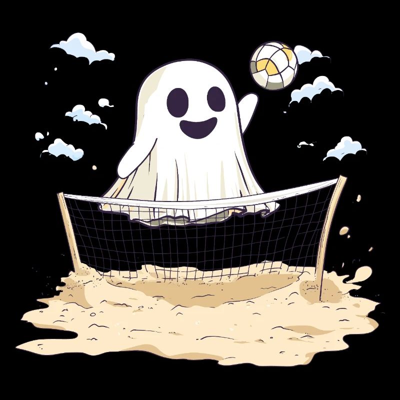 Geist Volleyball Halloween