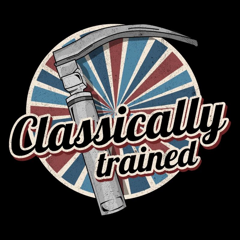 Classically Trained Laryngoscope Retro Nurse