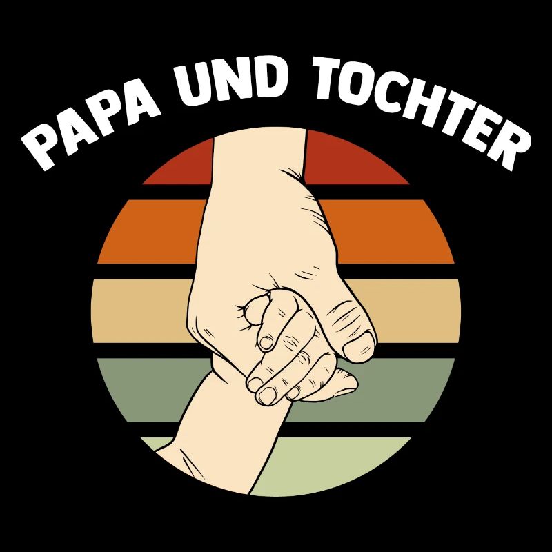 Papa und Tochter Geburt
