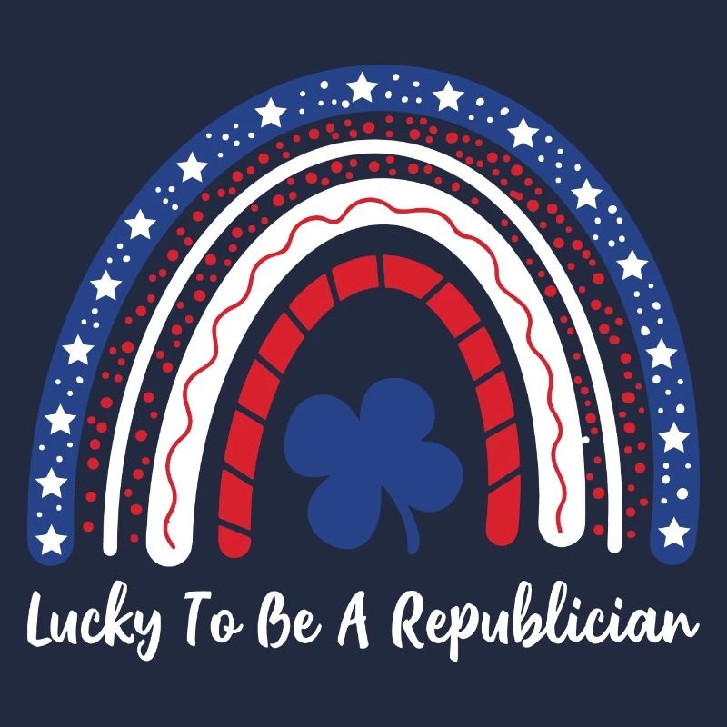 Lucky To Be A Republican  Rainbow