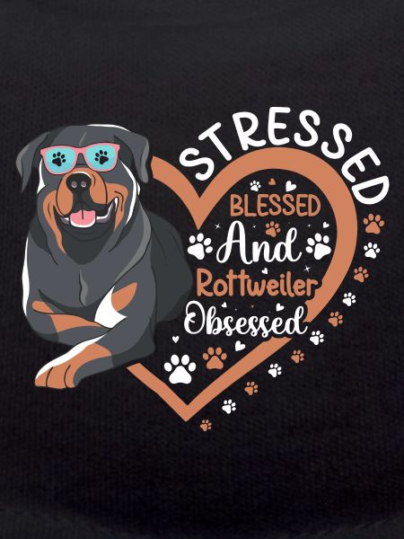 Blessed Rottweiler Obsessed Funny