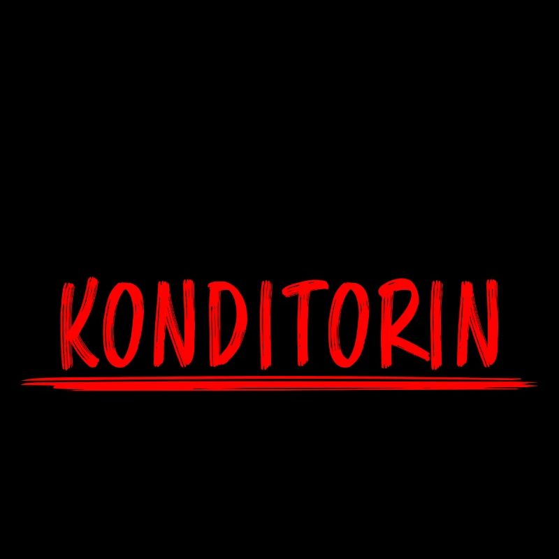 Konditorin Lustiger Spruch Torten Backen Geschenk