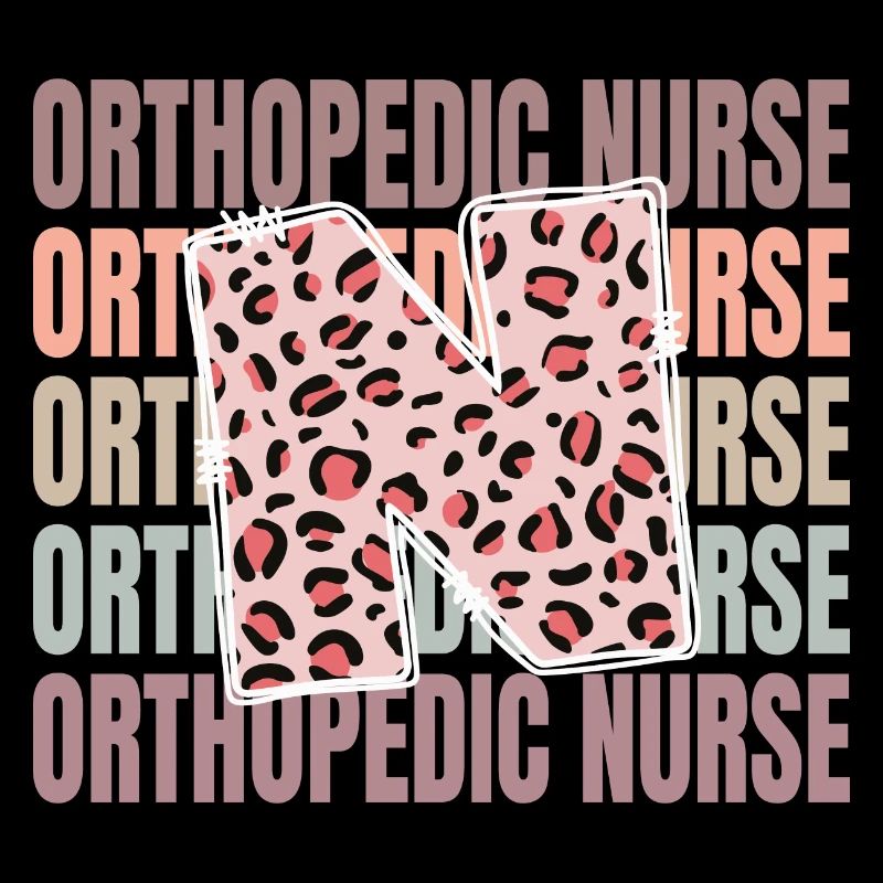 Leopard Orthopedic Nurse Life