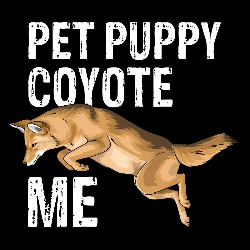 Conception de chasseur de coyote pour la chasse au coyote