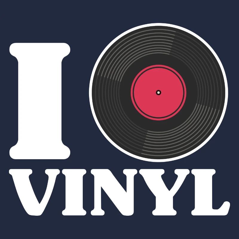 J’adore le vinyle Design pour un amoureux du format vinyle