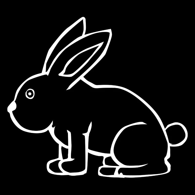 Dessin de lapin, style animal