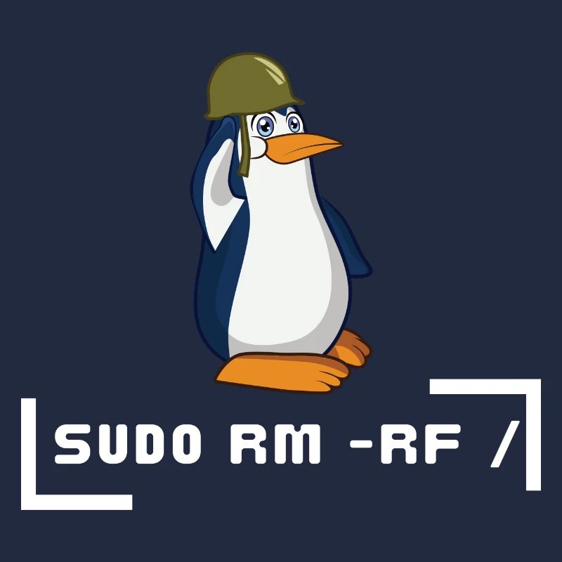 sudo rm- rf penguin soldier
