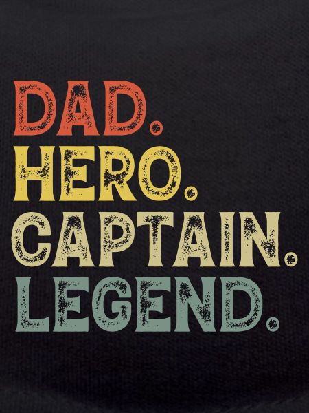 Dad captain boat