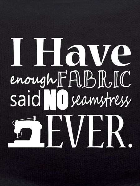 Sewing Not Enough Fabric