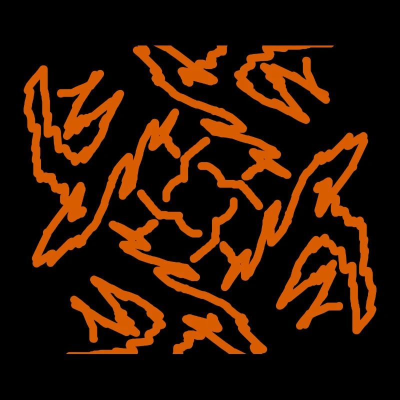 rote Blume Muster moderne Kunst