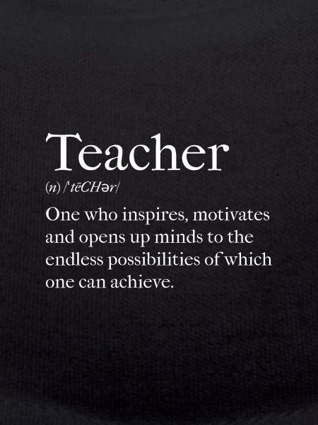 Teacher - Lehrer