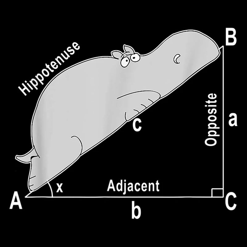 Hippo, Hippo Funny T-shirt Gift