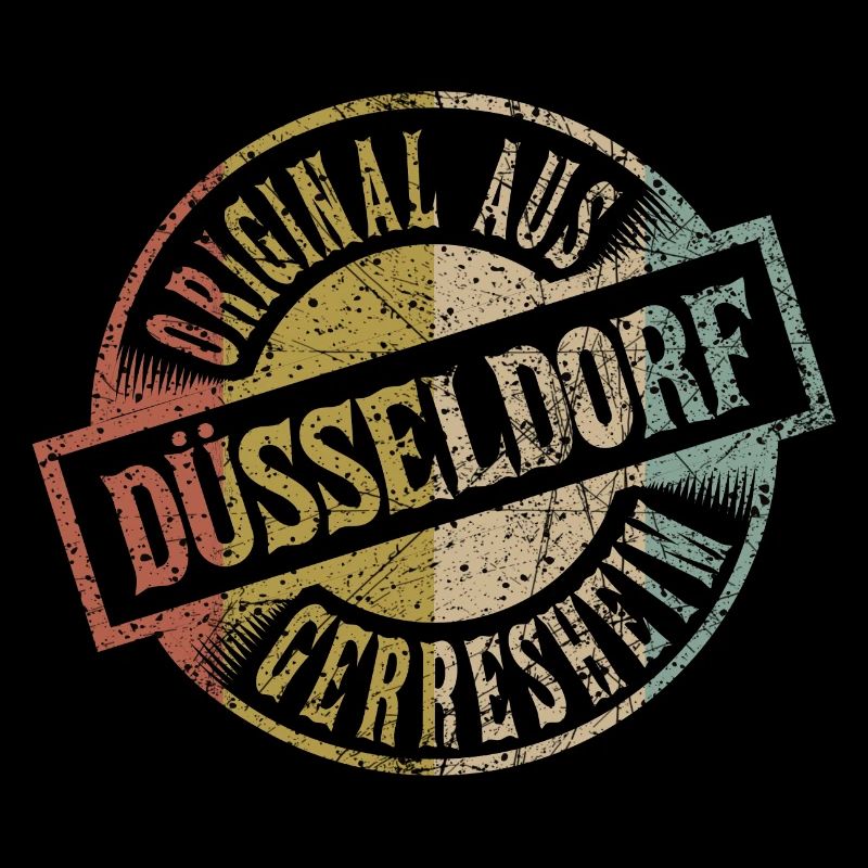 original aus Düsseldorf Gerresheim Retro Design