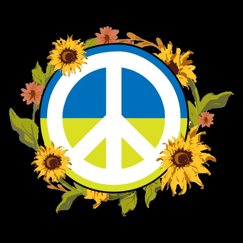 Peace For Ukraine Sunflower