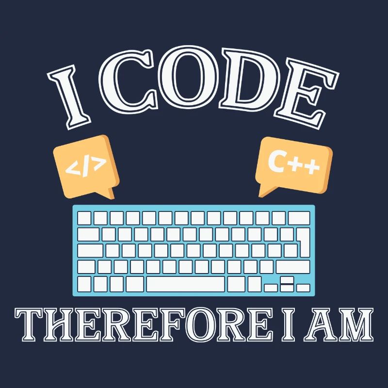 Je code donc je suis Funny Programmer for Woman