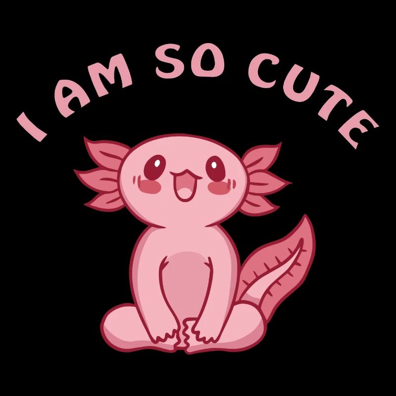 mignon bébé axolotl salamandre à queue aquariophile