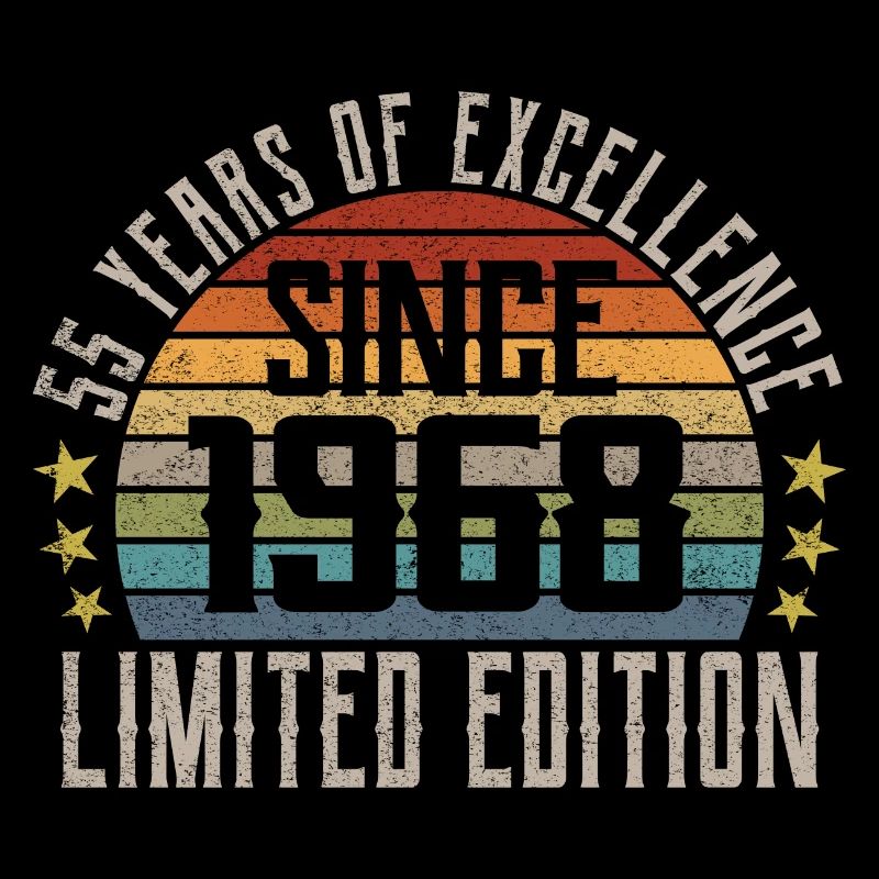 Édition limitée 1968 55e anniversaire Cadeau