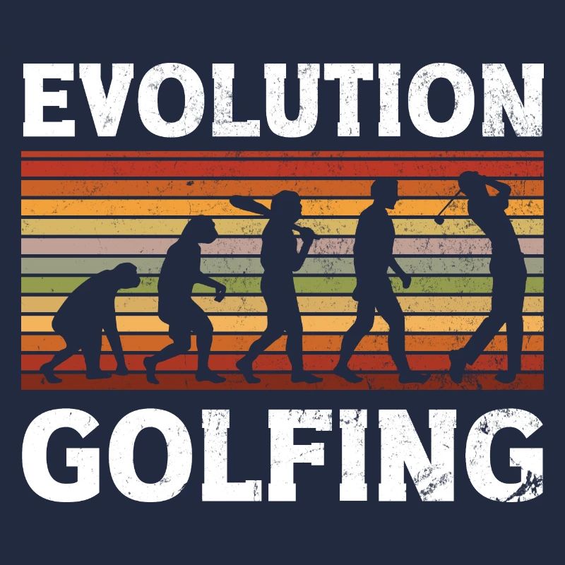Évolution du golf du singe au golf masculin