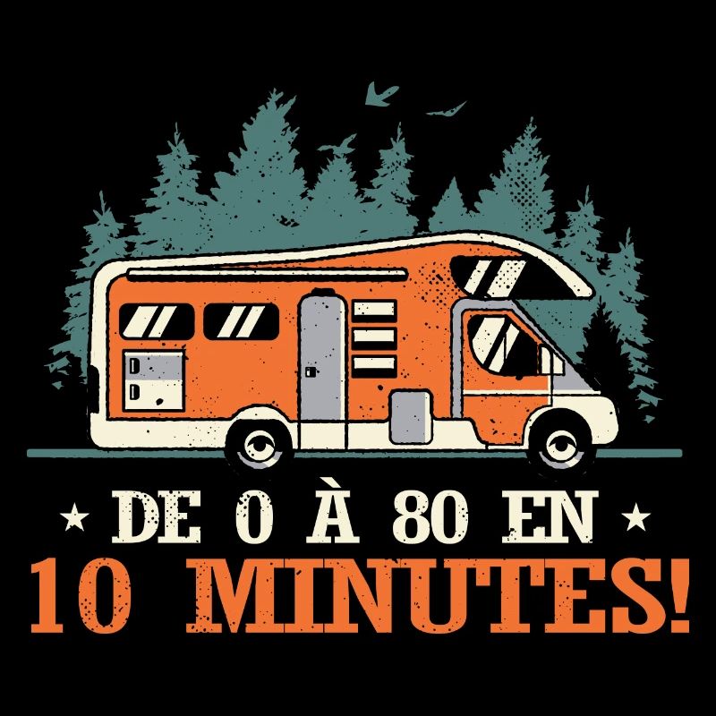 Drôle Camping Car Camper