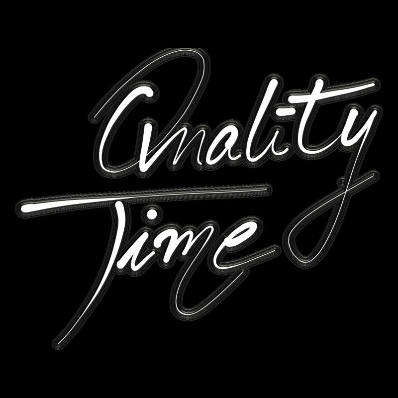 Qualité du Temps Calligraphie Minimalisme