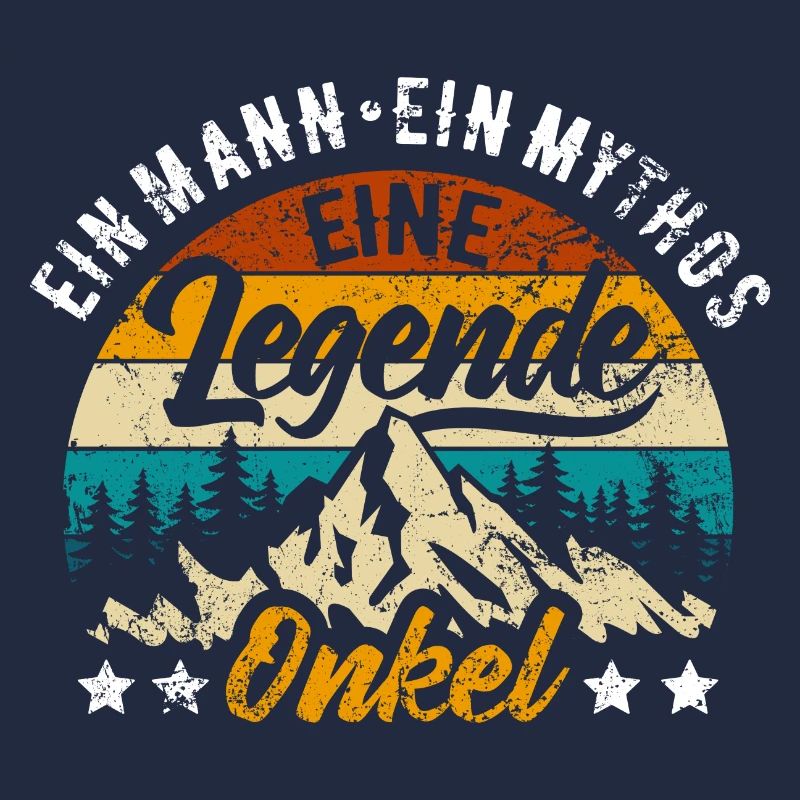 Mann, Mythos, Legende - Onkel Name eintragen