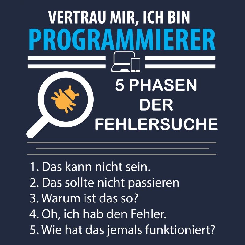 Vertrau mir ich bin Programmierer Nerd Geek