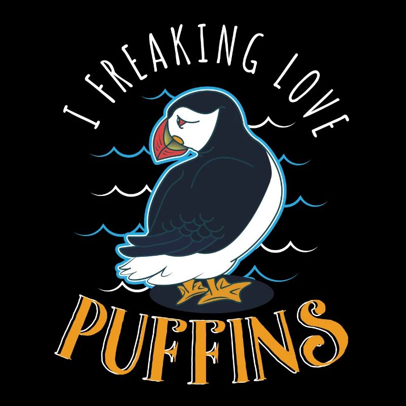 I Freaking Love Puffins