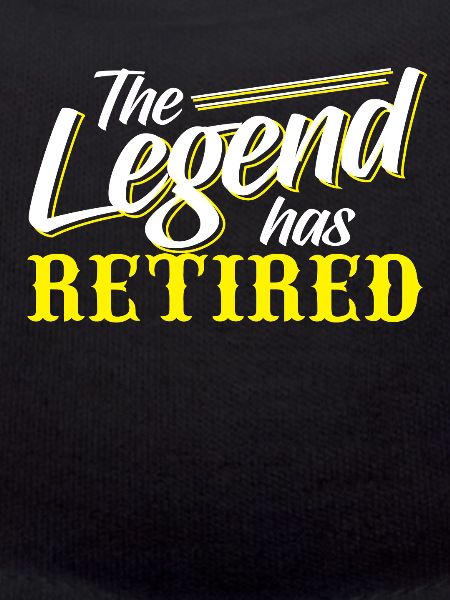 The Legend Has Retired