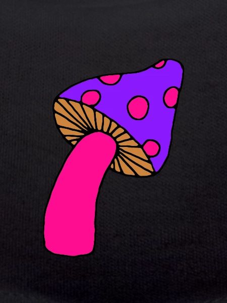 Champignon psy violet