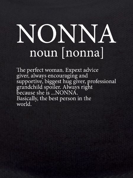 Nonna Definition