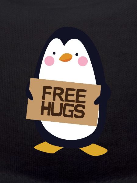 Free Hugs Penguin