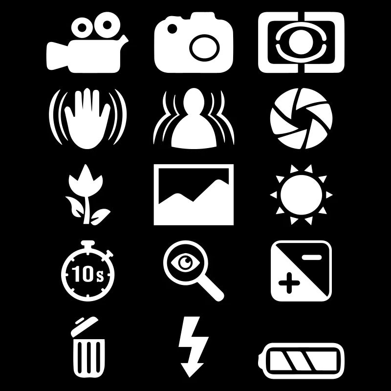 DSLR Camera Symbol