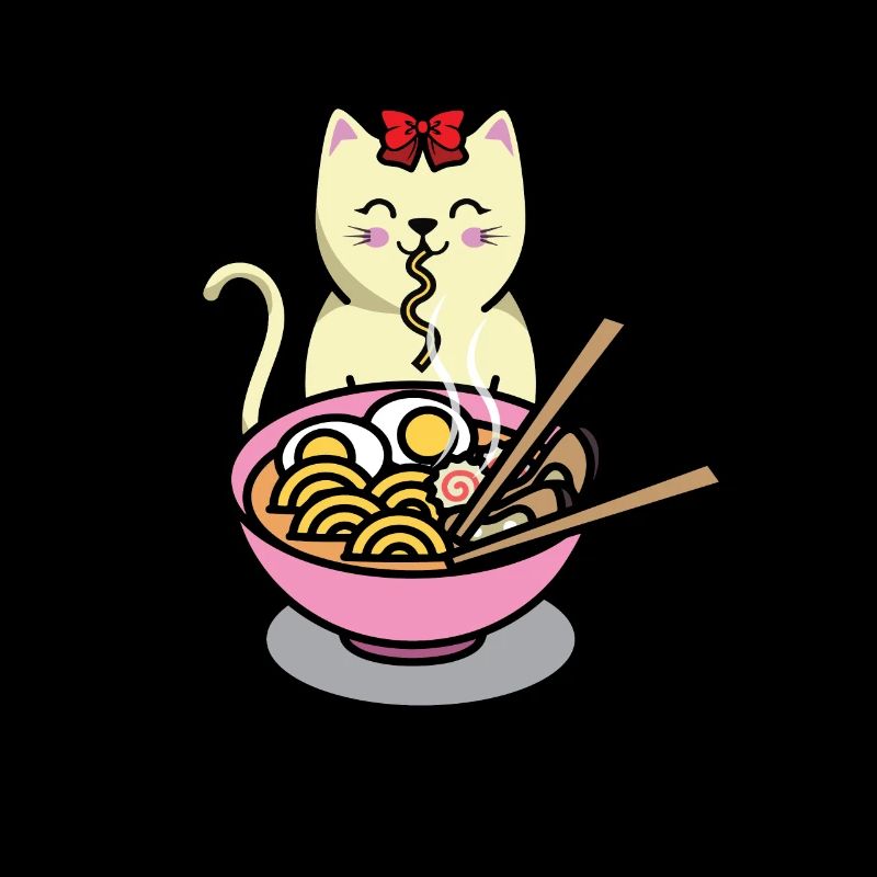 Süße essende Katze