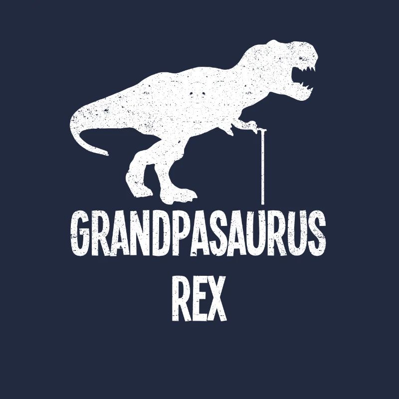 Grandpasaurus Rex Granpa Dinosaurier T Rex Grandfathe