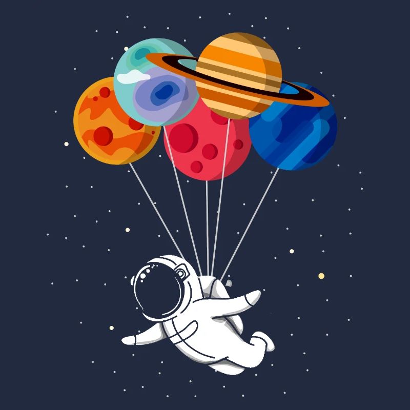 Voyage dans l’espace Drôle Graphique