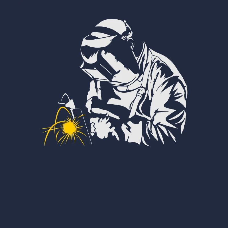 Welder At Work - Funny Iron Welding Worker Gift