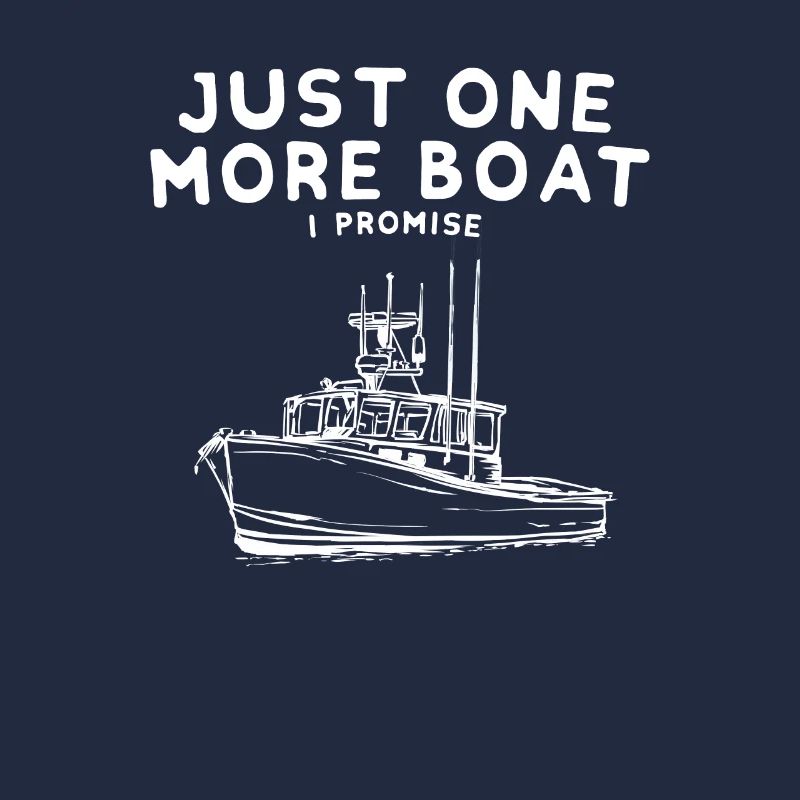 Nur noch ein Boot, das ich verspreche - lustiges Segelgeschenk