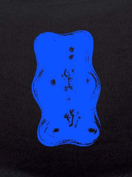 Gummy bears, blue