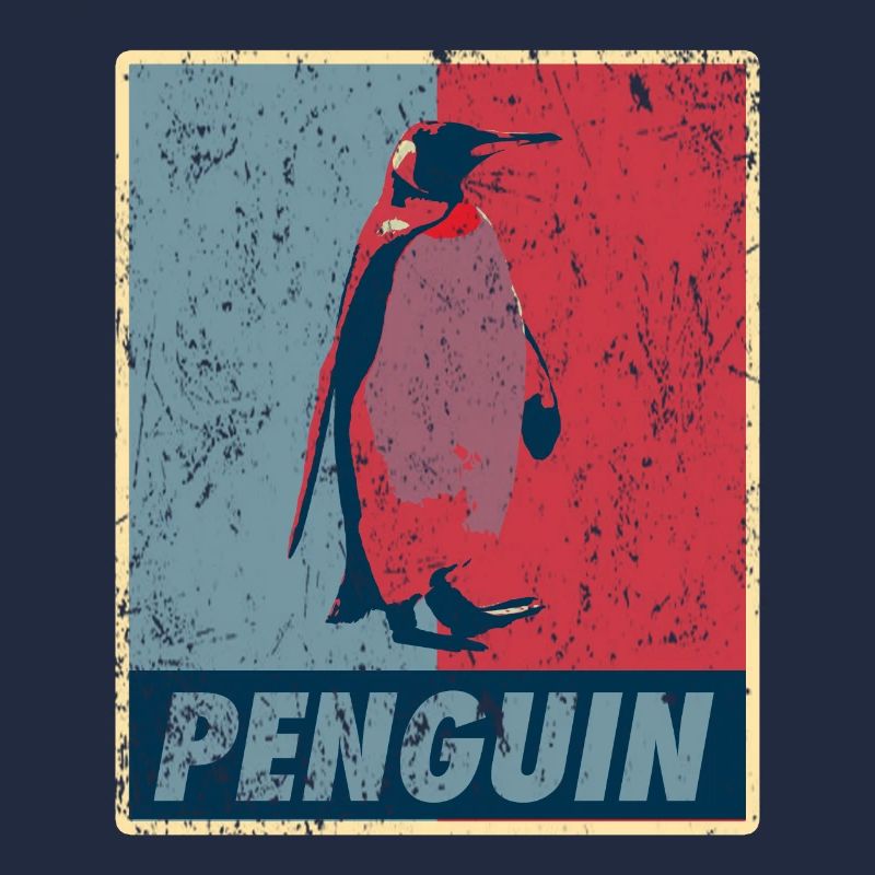 Pingouin rétro