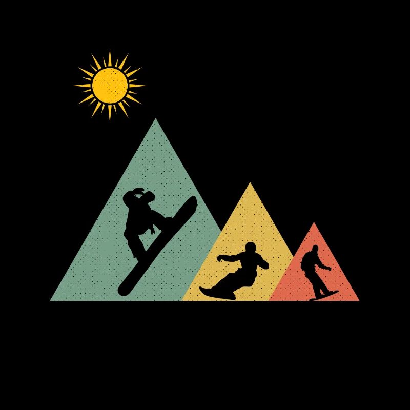 Snowboarding Snowboarding Snowboarder Mountains