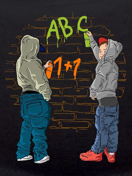 Graffiti Schule