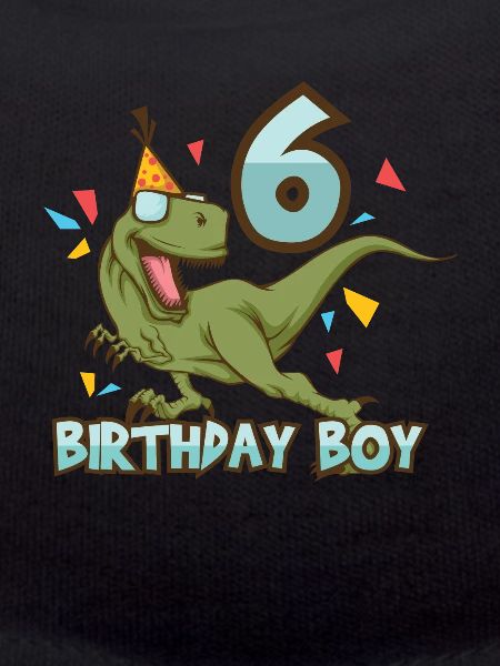 Dino 6 Birthday