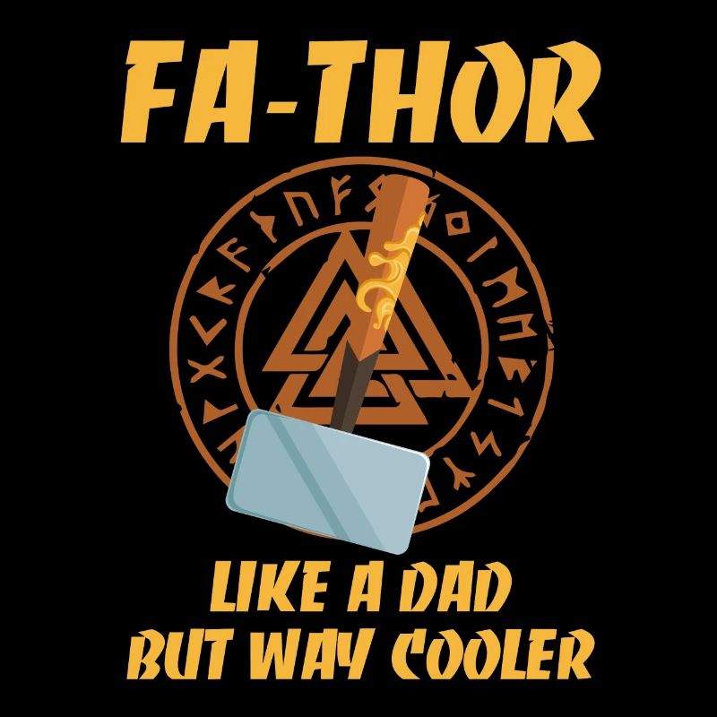 Cadeau de héros de papa Fa-Thor Hammer