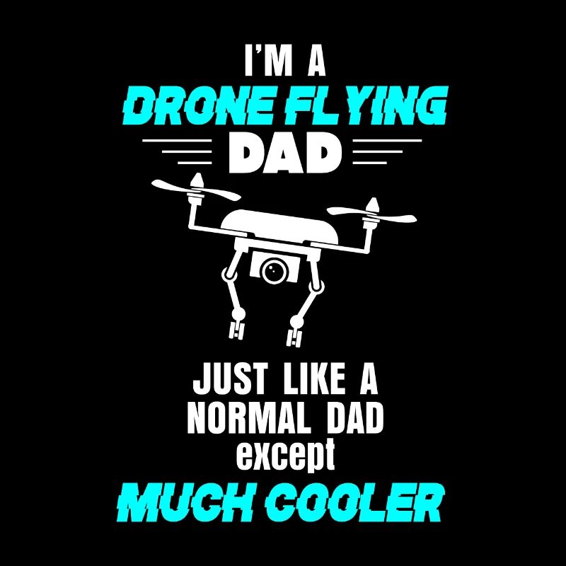 Papa Drone Voler Cool Père Cadeau