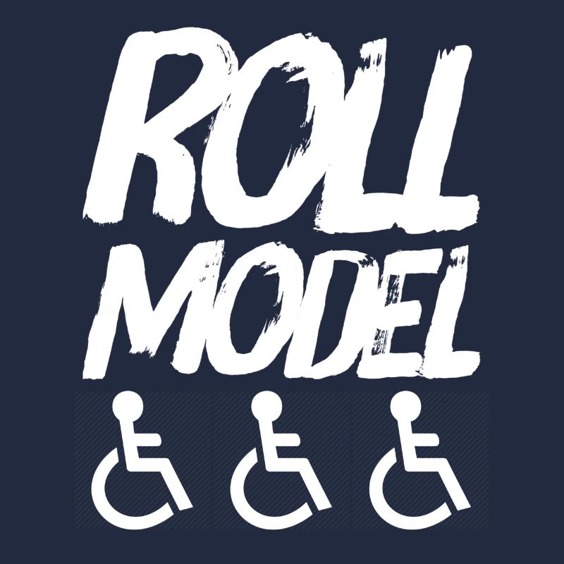 Lustiges Rollstuhlfahrer Design Geschenkidee