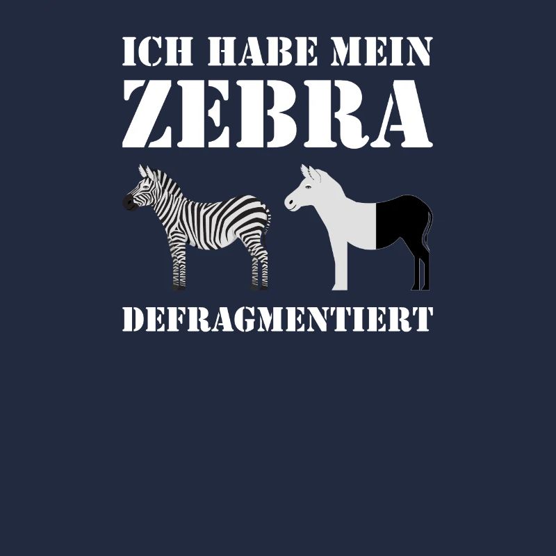 Lustiges Informatik Zebra Defragmentiert Geschenk