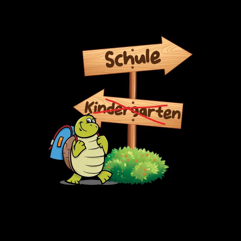 Schule Schulkind Schildkröte Einschulung Geschenk