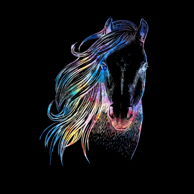 Couleur de l'eau cheval